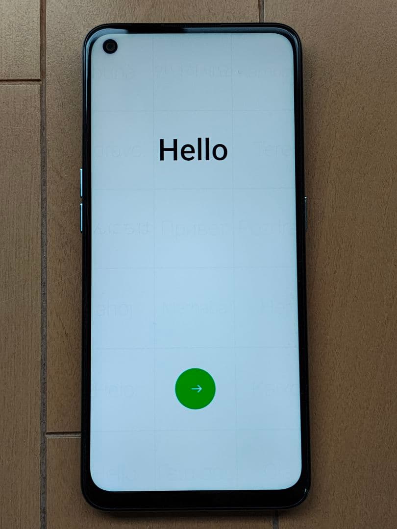 OPPO A55s 5G　グリーン