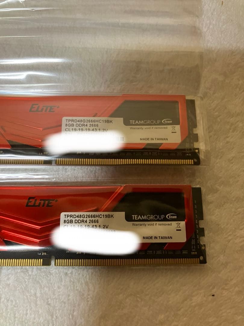 TEAMGROUP Elite DDR4 8GB×2 2666MHz