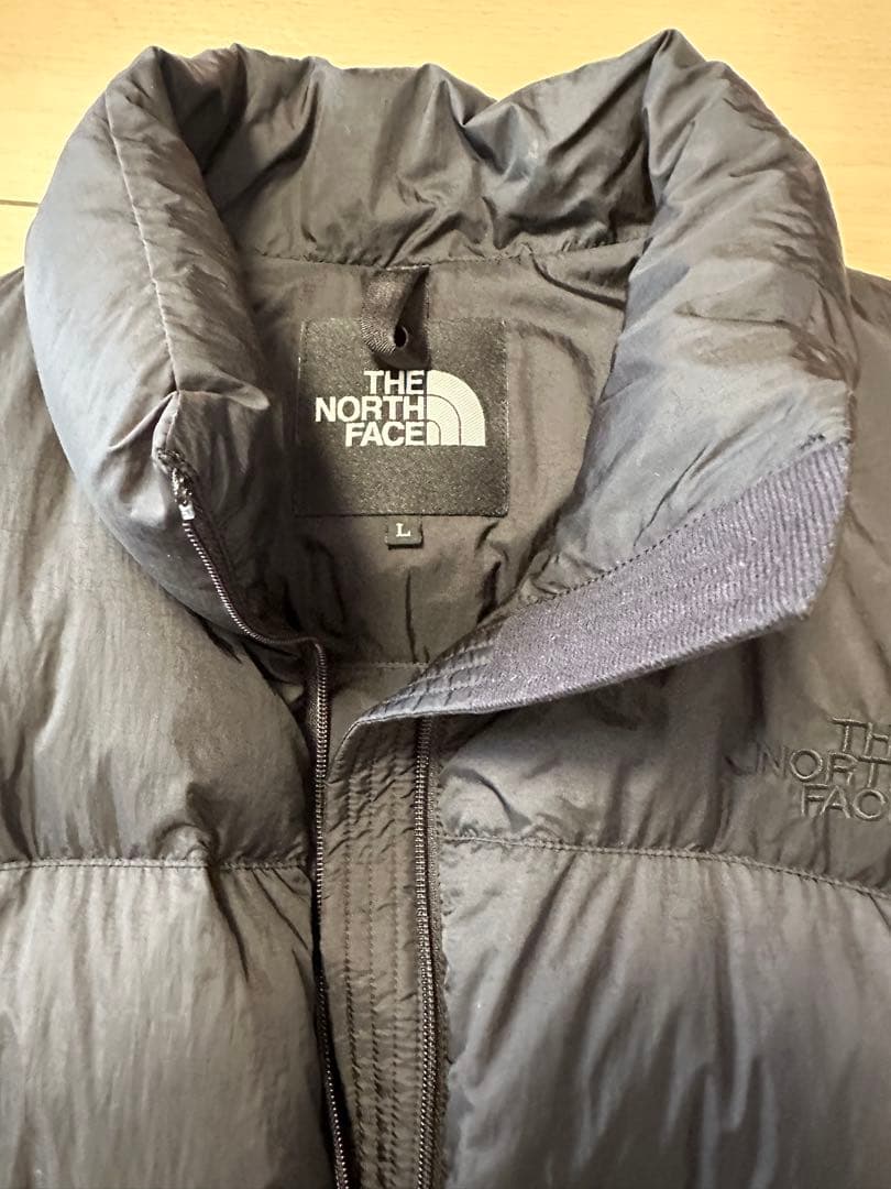 1回着用のみ　ノースフェイスTHE NORTH FACE ダウンベスト L 黒
