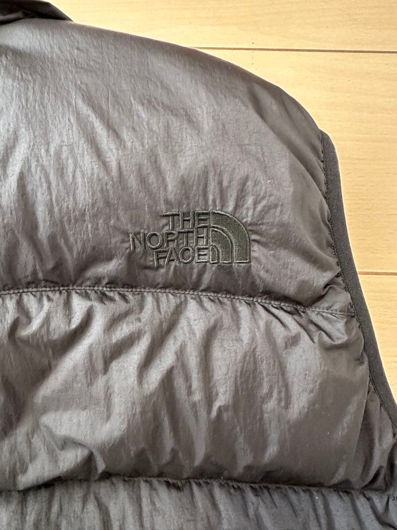 1回着用のみ　ノースフェイスTHE NORTH FACE ダウンベスト L 黒