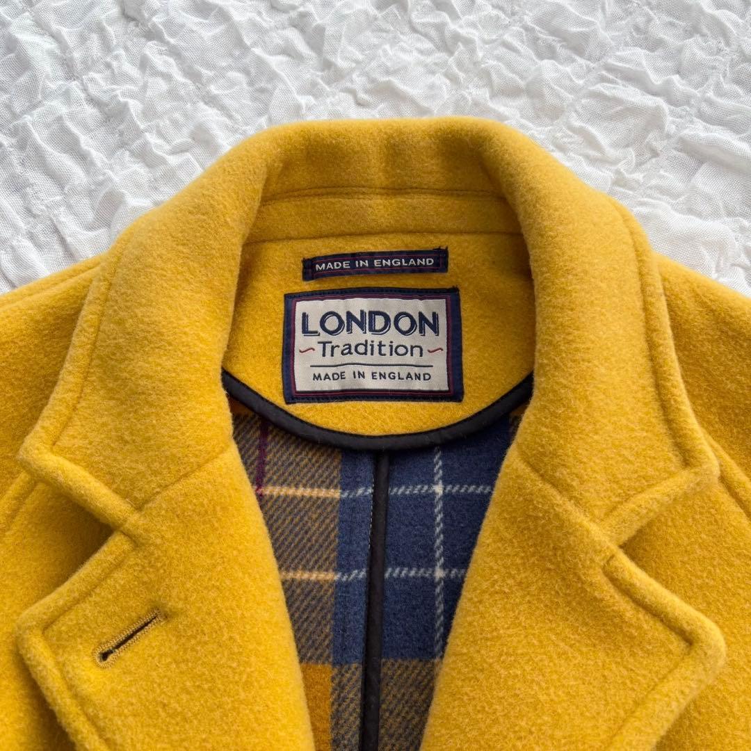 【美品】 ロンドントラディション ウールコート ステンカラーコート