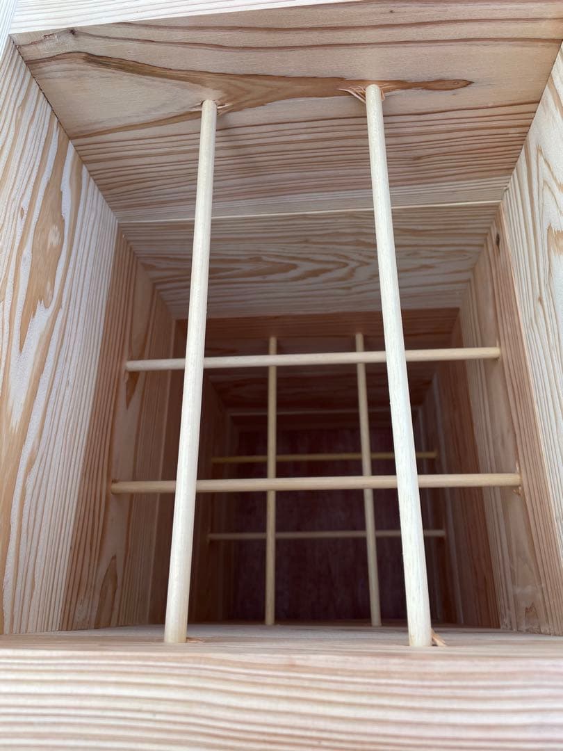 日本蜜蜂重箱式巣箱ハニーズハウス！五段セット！送料無料！