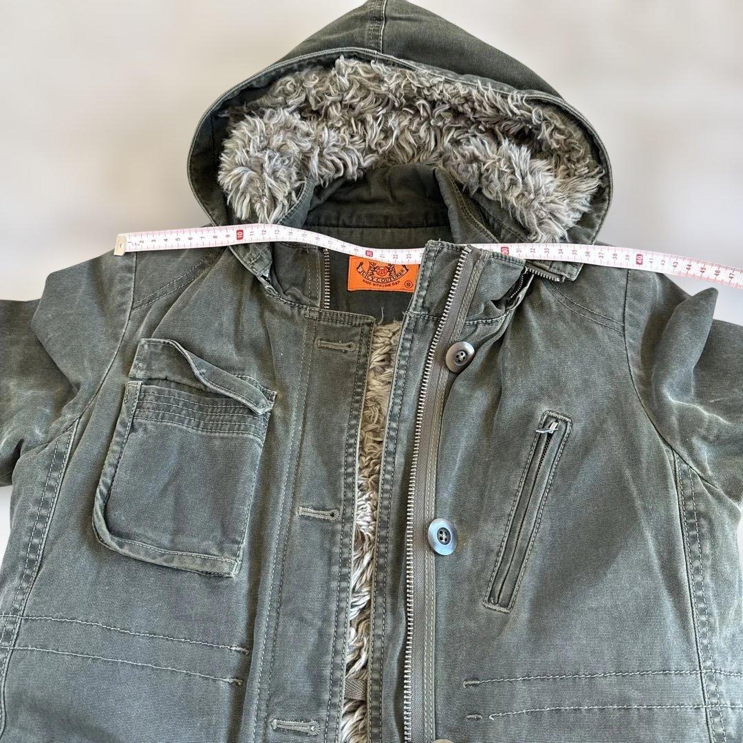 JUICY COUTURE フリースモッズコート S
