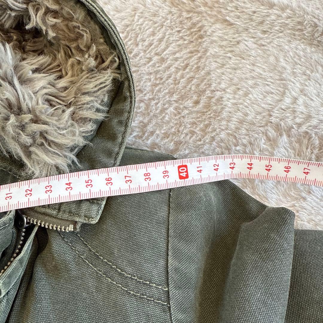 JUICY COUTURE フリースモッズコート S