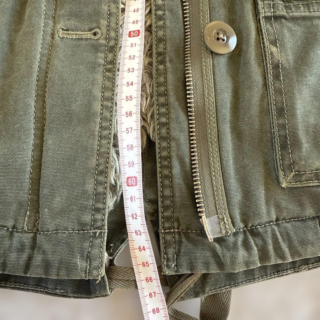 JUICY COUTURE フリースモッズコート S