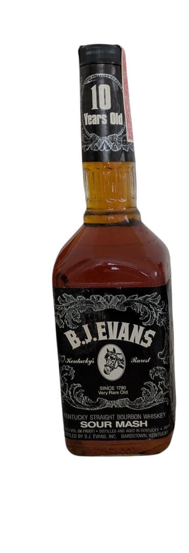 ウイスキー B.J.EVANS 10 YO SOUR MASH