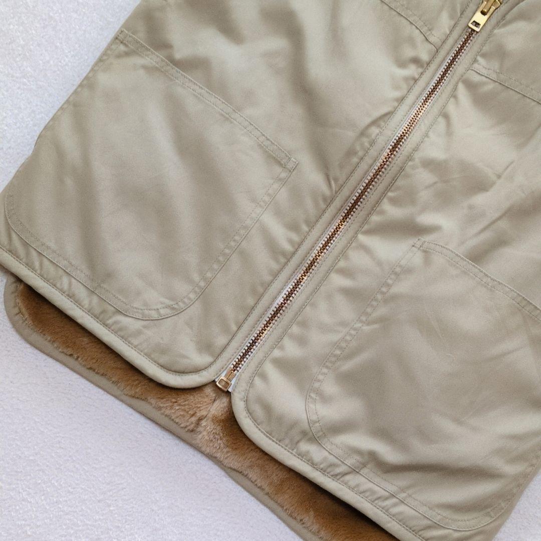 south2west8 裏ボアベスト フルジップ【S】日本製 アウトドア メンズ