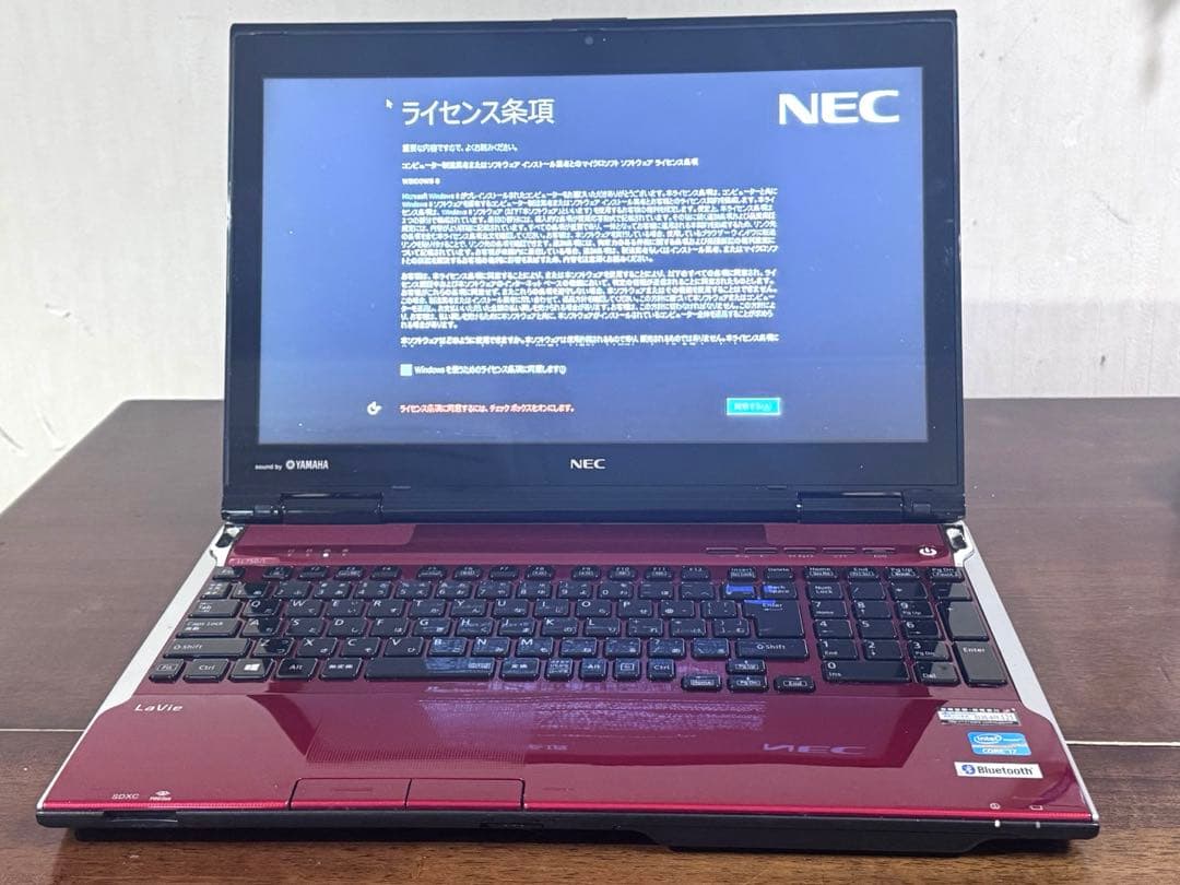 動作確認済　NEC LaVie LL750/L Core i7 win8