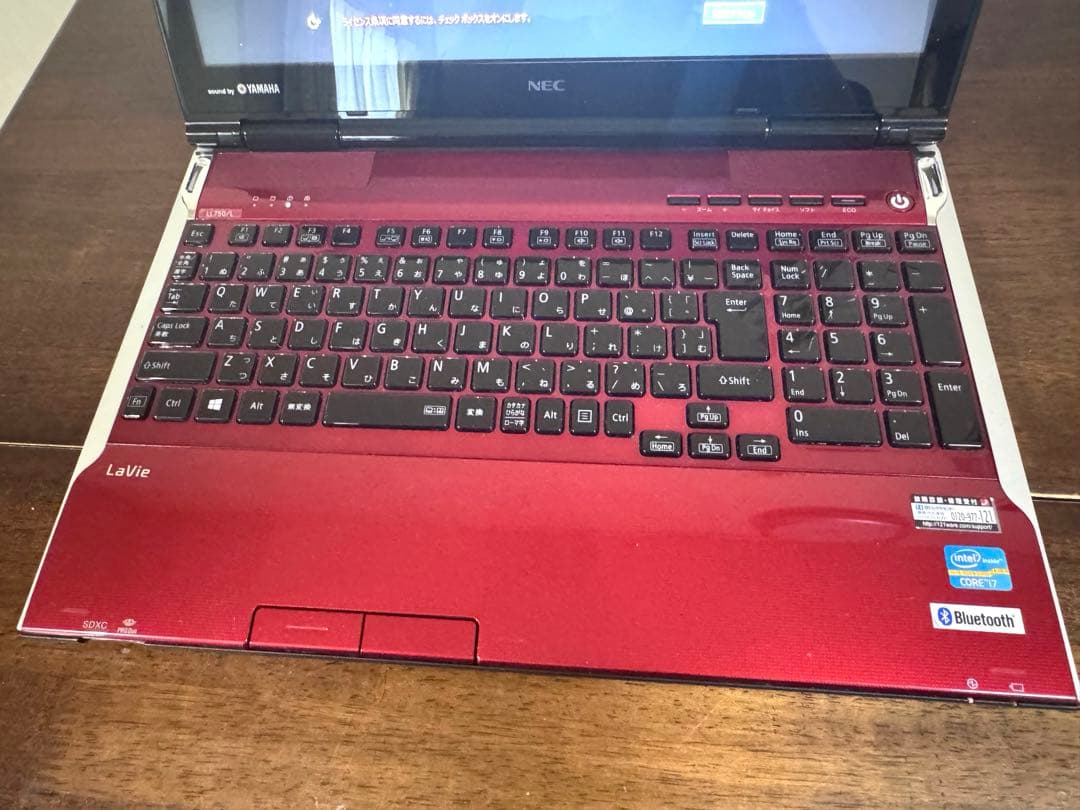 動作確認済　NEC LaVie LL750/L Core i7 win8
