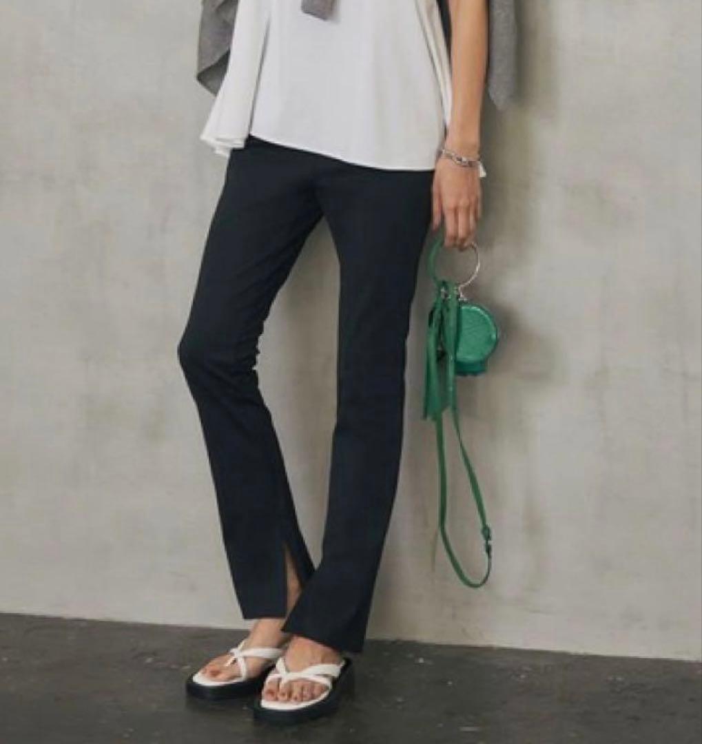 ICB レギンスパンツ ストレッチ スリット入り XL