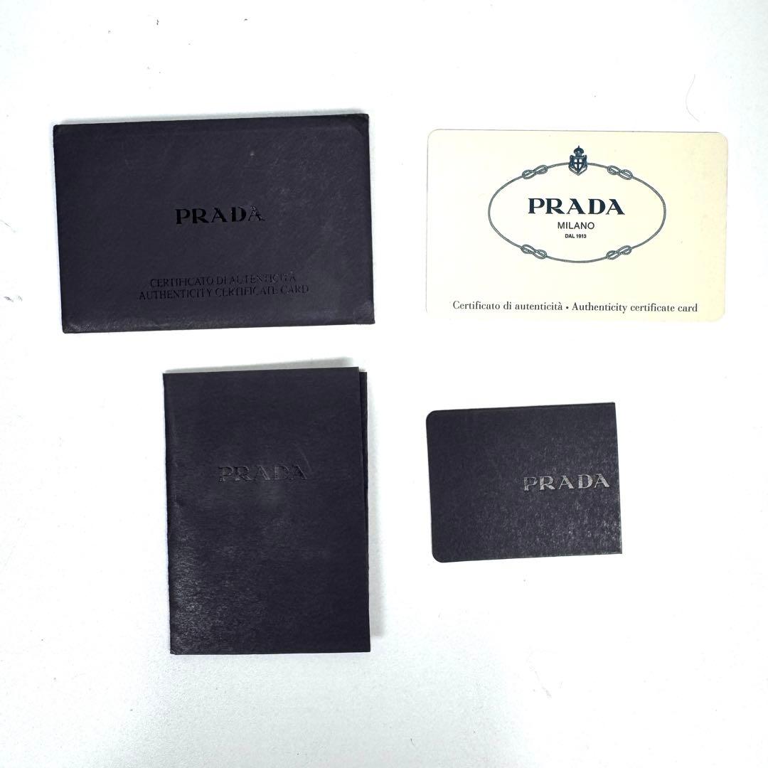 美品✨ PRADA プラダ ハンドバッグ 肩掛け ブラック ビジネスバッグ