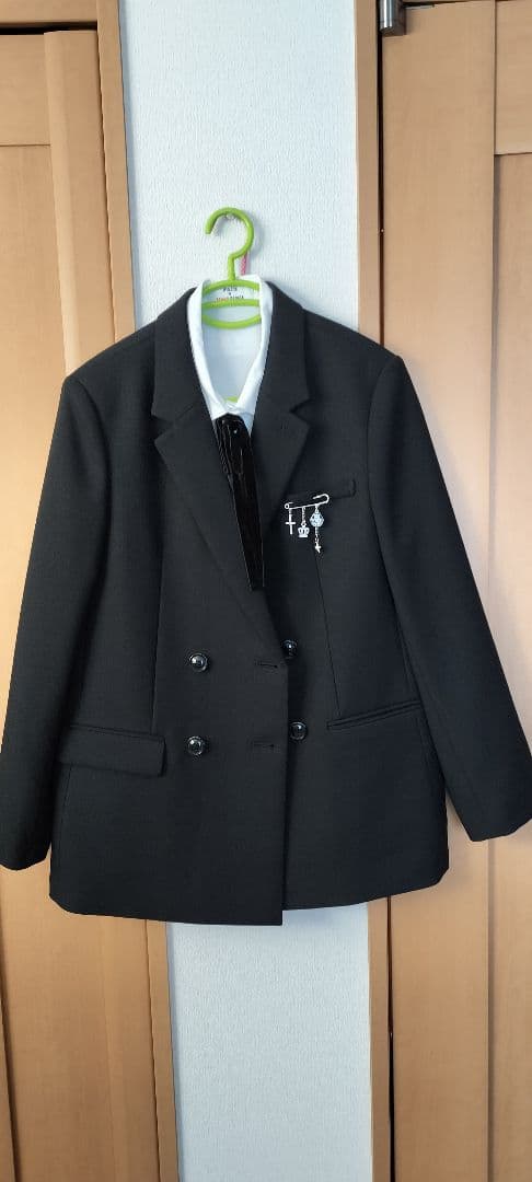 女の子 BEAMSフォーマルスーツ黒 165cm