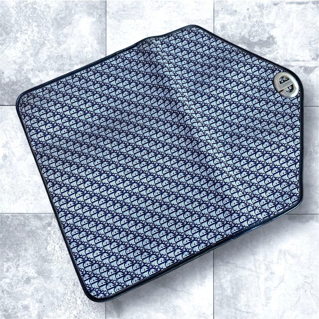 クリスチャンディオール トロッター クラッチバッグ セカンドバッグ ネイビー