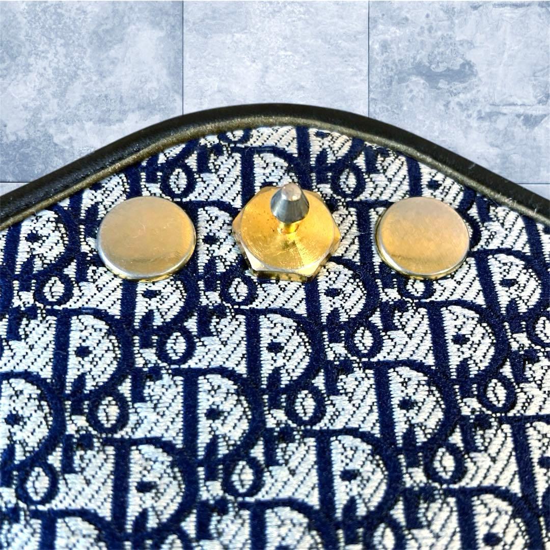 クリスチャンディオール トロッター クラッチバッグ セカンドバッグ ネイビー