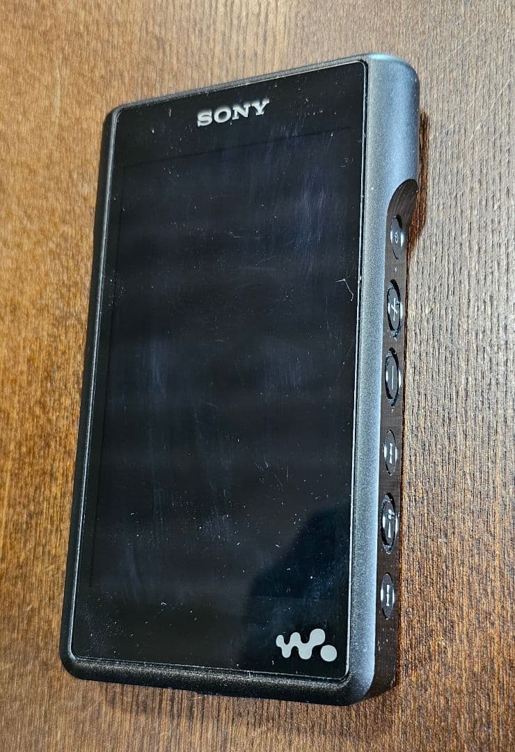 【バッテリー交換済中古美品】SONYウォークマンNW-WM1Aケース、リモコン付