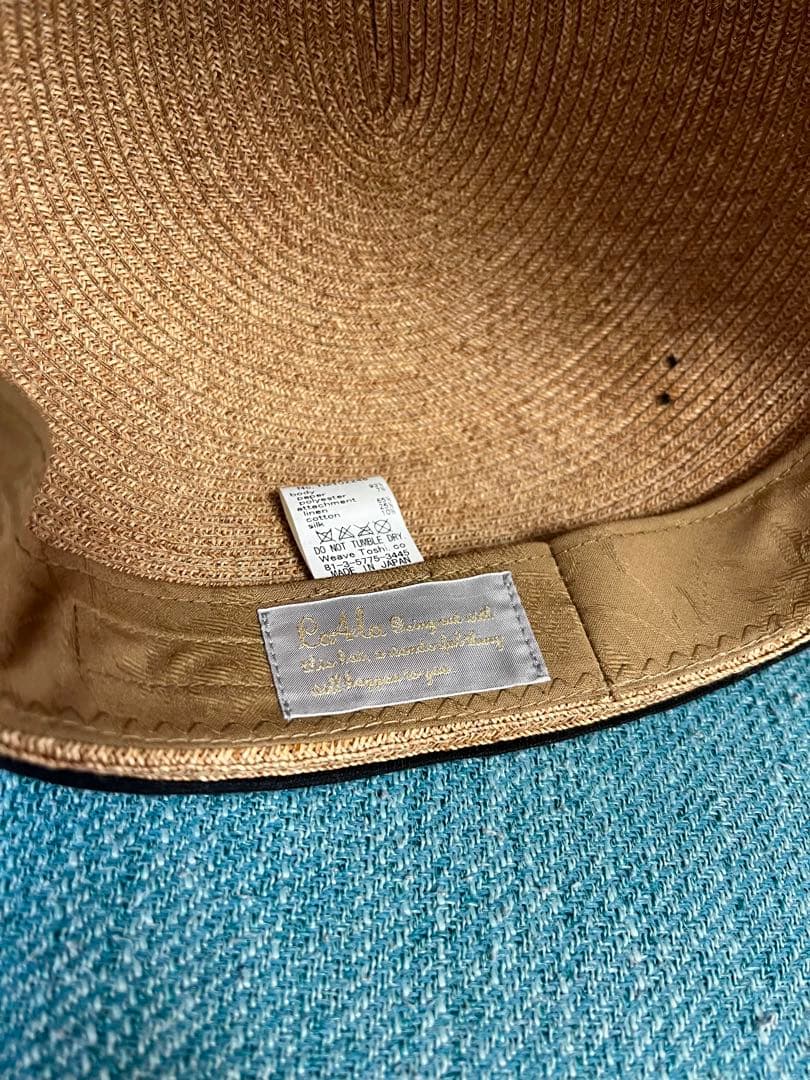 CA4LA 麦わら キャスケット