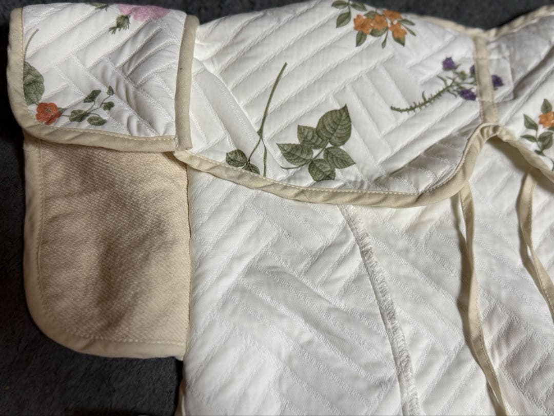 トップス DECO depuis 1985 FLOWER QUILT 2WAY VEST