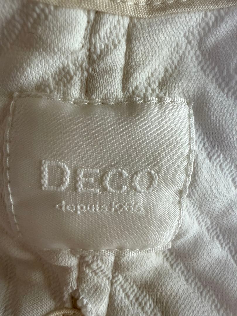 トップス DECO depuis 1985 FLOWER QUILT 2WAY VEST