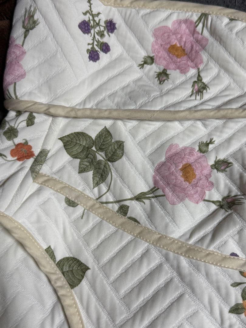 トップス DECO depuis 1985 FLOWER QUILT 2WAY VEST