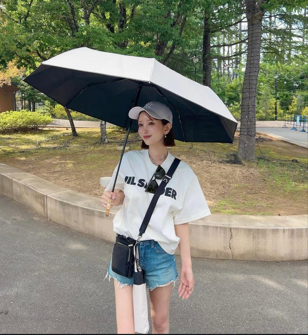 しいちゃん 100%遮光日傘 ベージュ