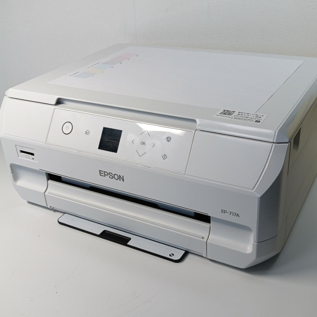 EPSON エプソン インクジェットプリンター 複合機 EP-717A 現状品