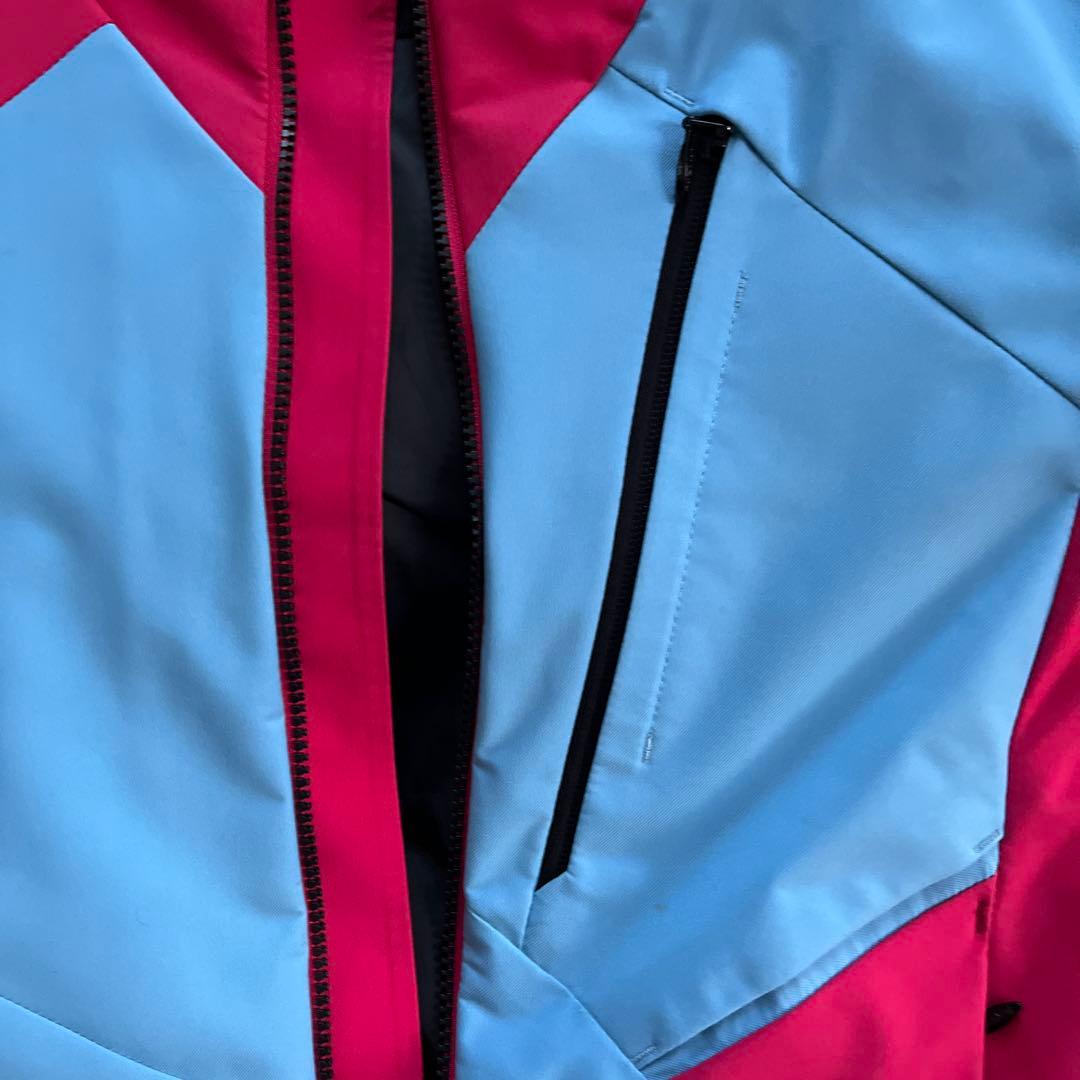 DESCENTE スキーウェアセット 赤/青ユニセックスssサイズ