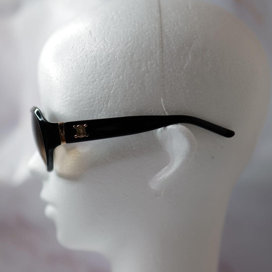 celine セリーヌ トリオンフ オーバル Y2K サングラス ケース付き