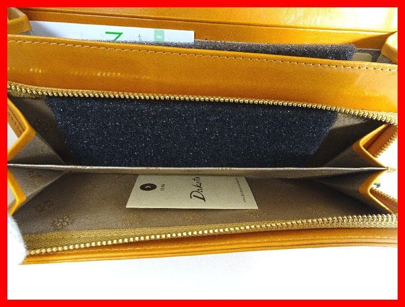 ダコタ　クーポラ　長財布　0031722　マスタード　未使用　新品　Mイ-343