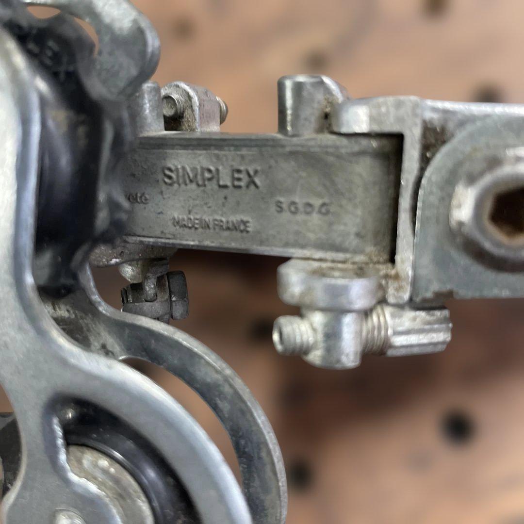 ジ*ア様 Simplex SX４１０　リアディレイラー ビンテージ　ジャンク