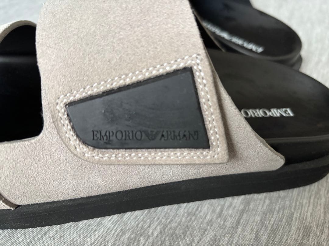 EMPORIO ARMANI ベージュ サンダル