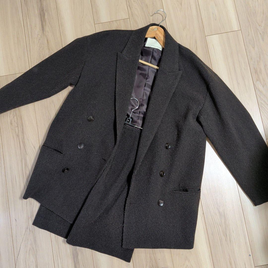 【uncrave WHITE】ウォッシャブルヘリンボーン