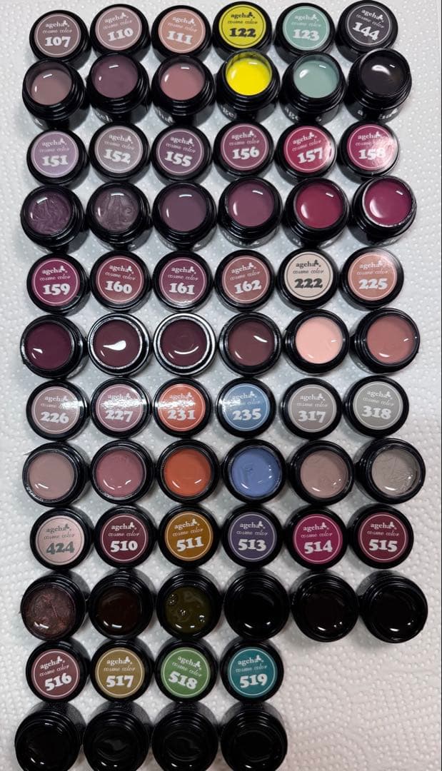 キラキラ　ageha gel 34色セット【バラ売り不可×】