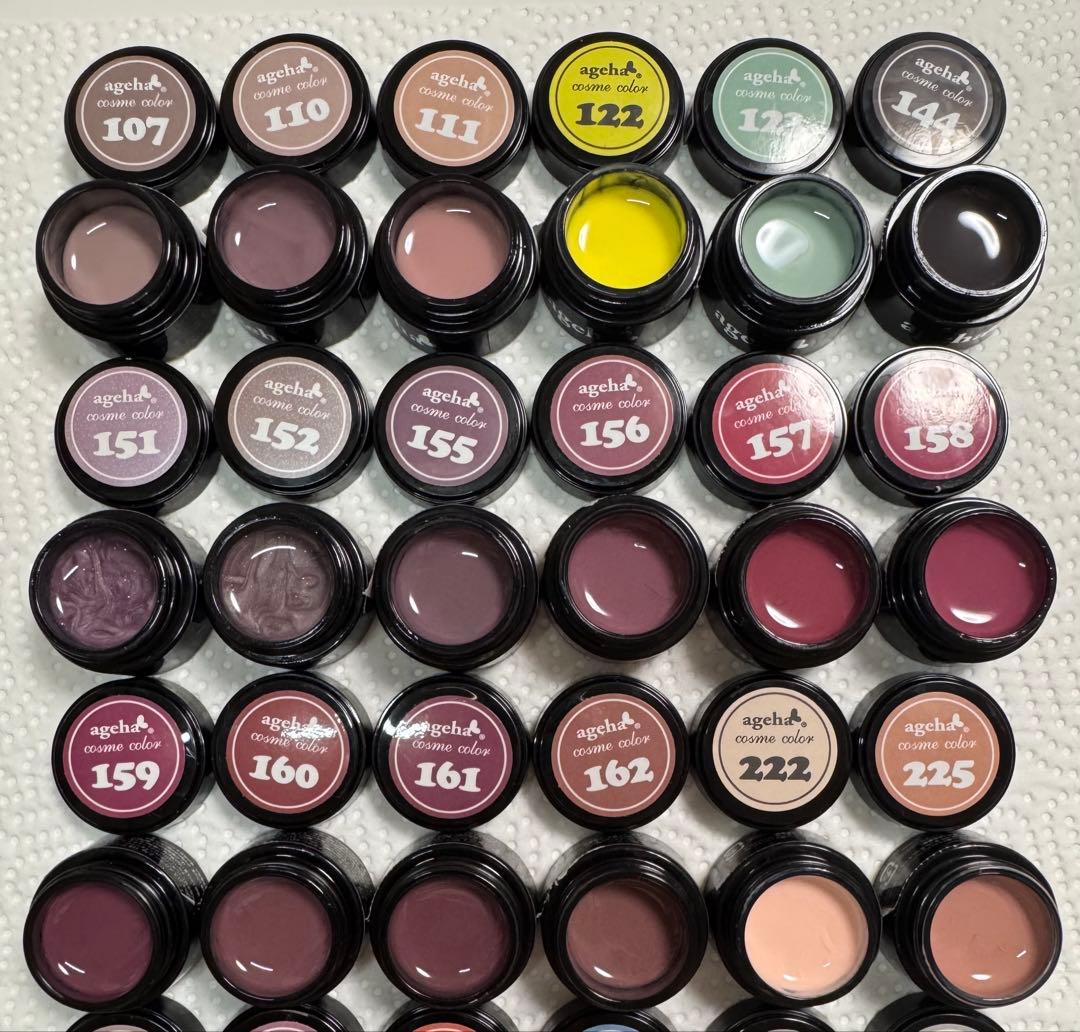 キラキラ　ageha gel 34色セット【バラ売り不可×】