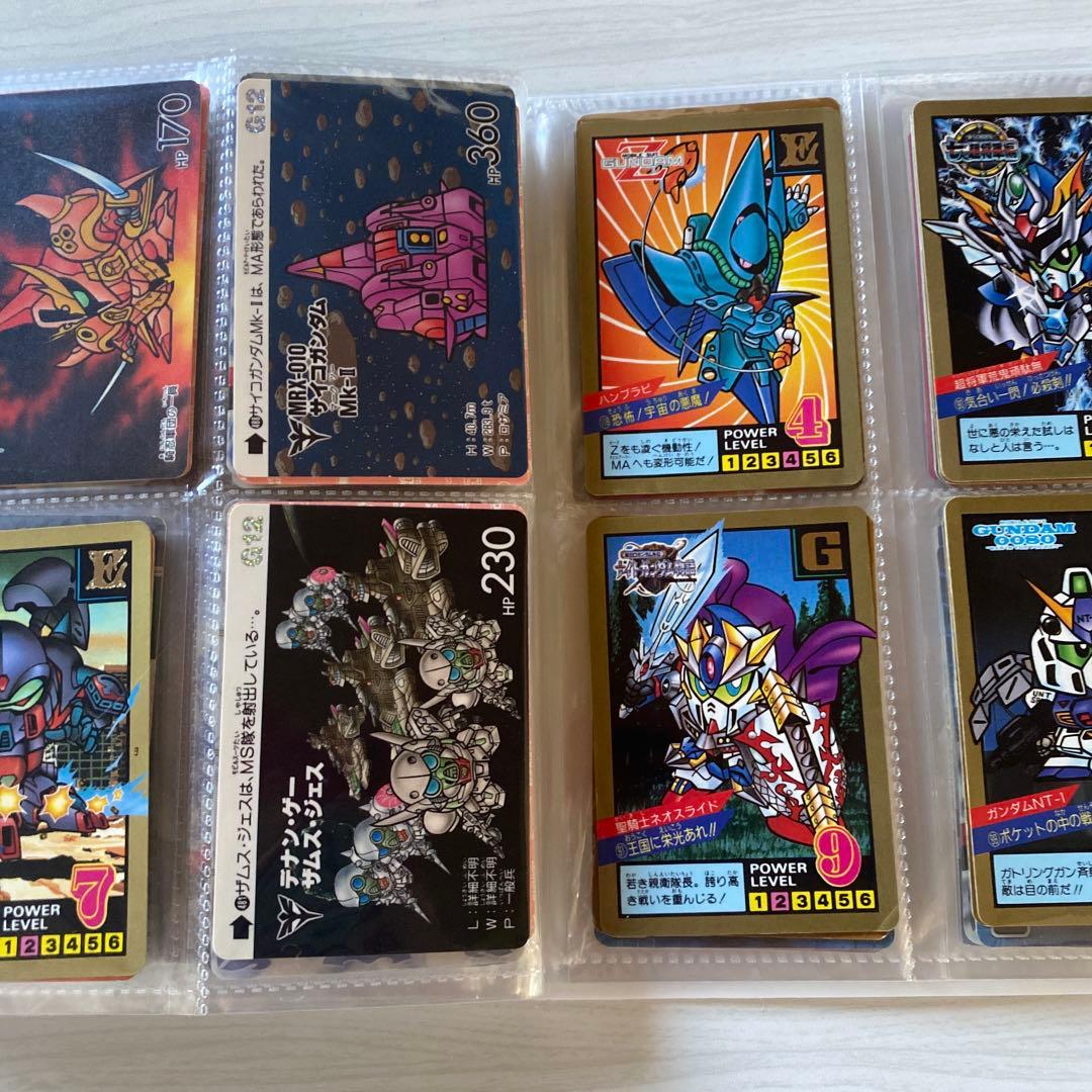170種類 SD ガンダム トレーディング カード セット 黄金神話 幻魔王