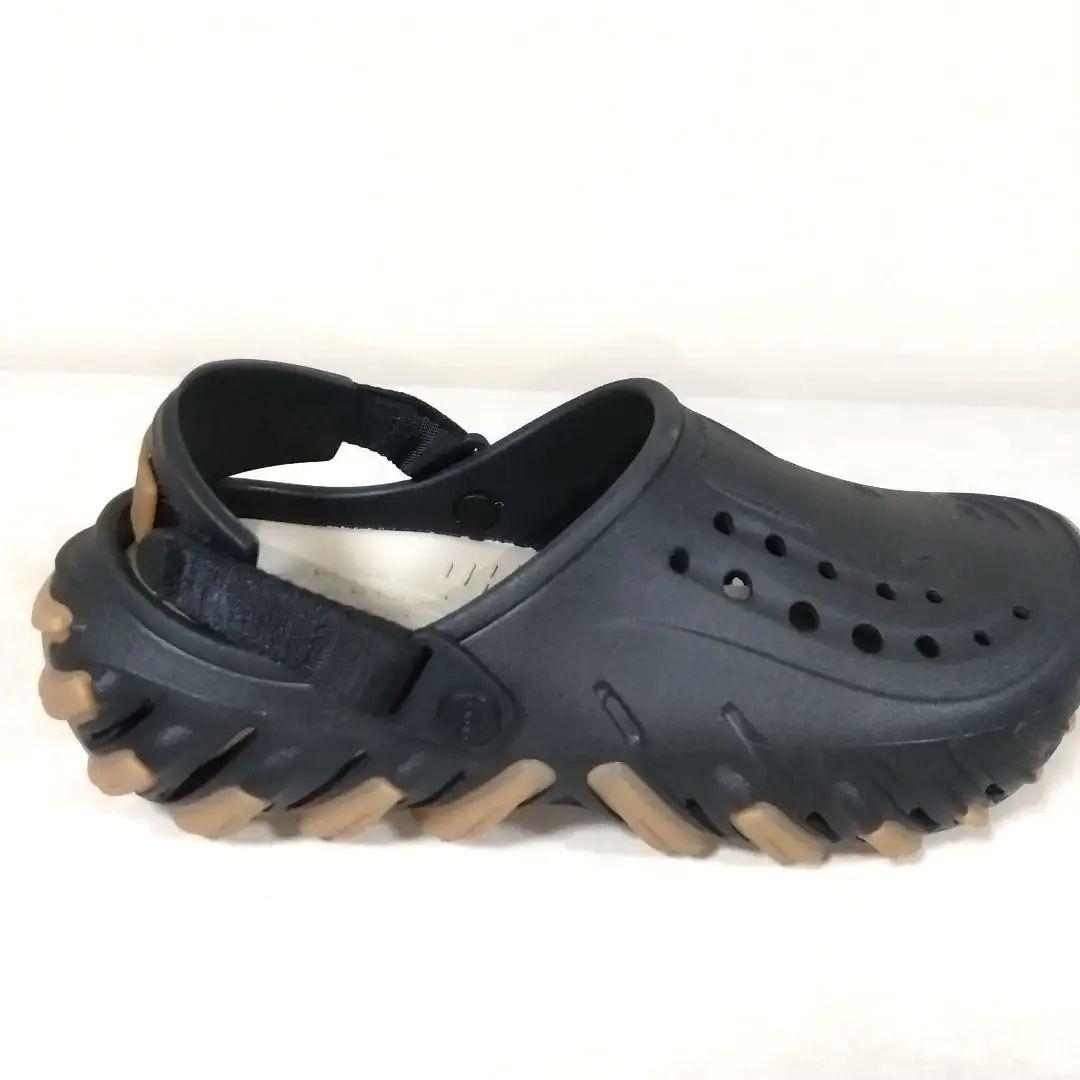 新品　タグ付き　クロックス エコーガムRO　クロッグ　ブラック　黒　26