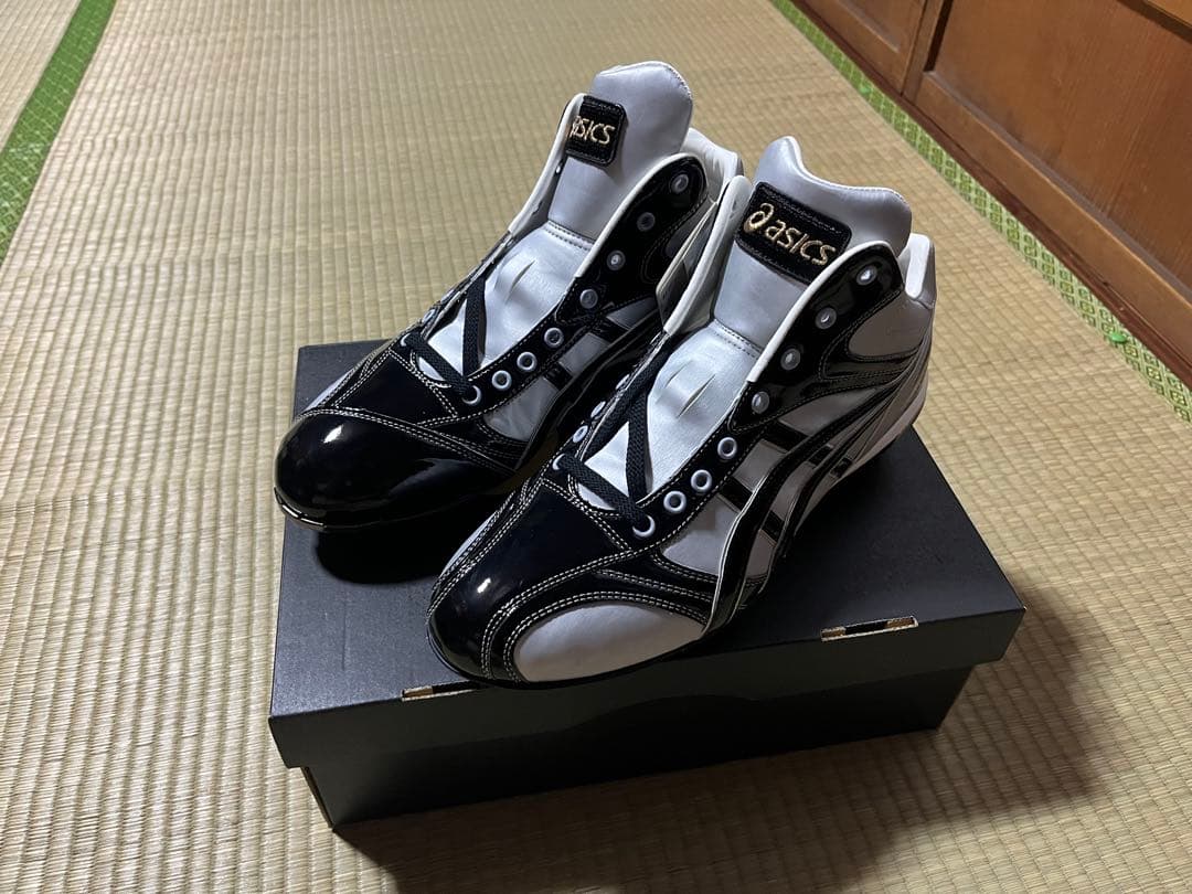 おのけん asics アシックス GOLDSTAGE スパイク 28㎝