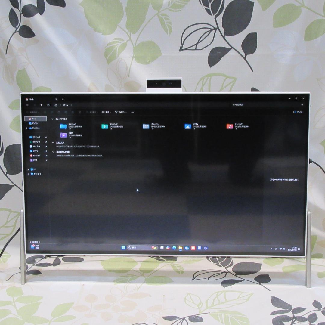 Win11公式対応8世代i7/メ16/新品SSD+HDD/DVD/カメラ/無線