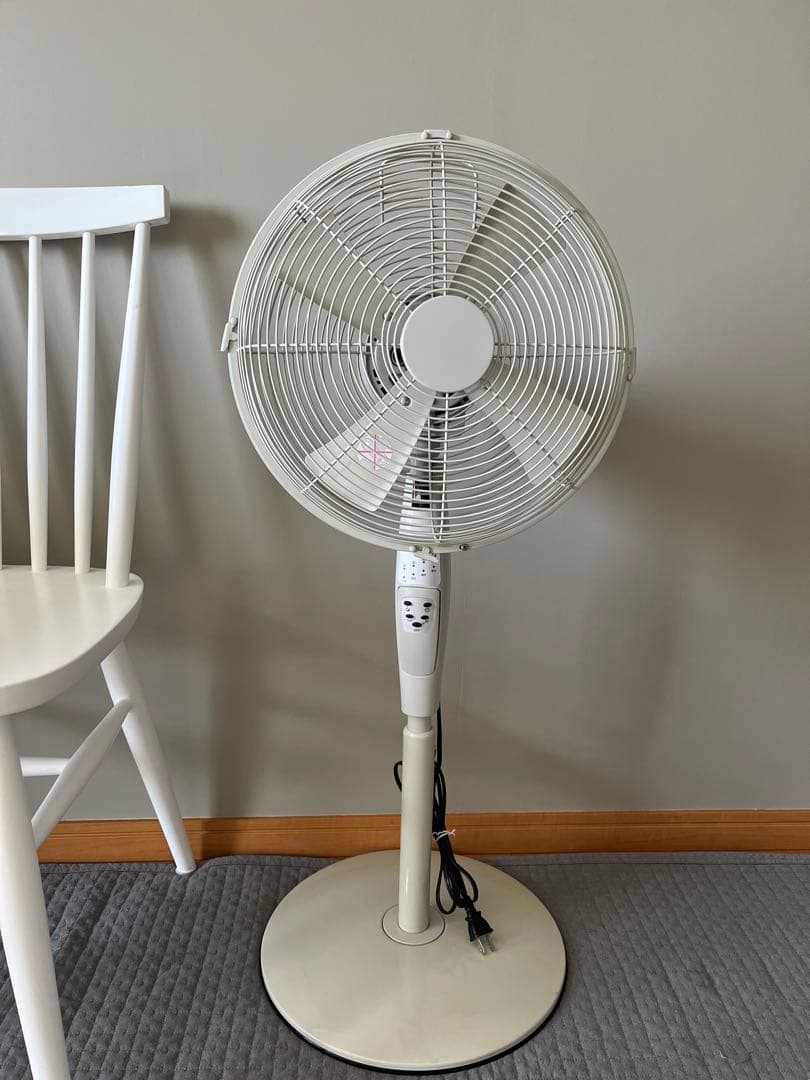 ドウシシャ　PIERIA リビングファン　リモコン式　SIR350 レトロ扇風機