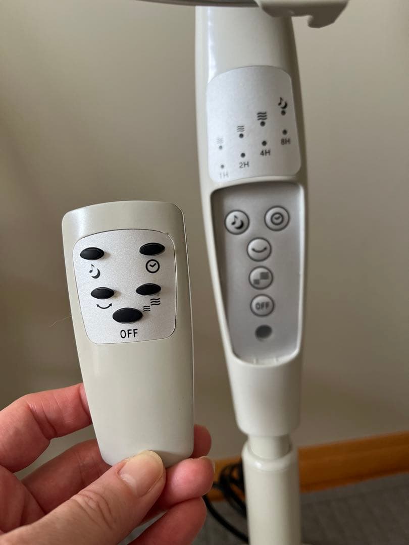 ドウシシャ　PIERIA リビングファン　リモコン式　SIR350 レトロ扇風機