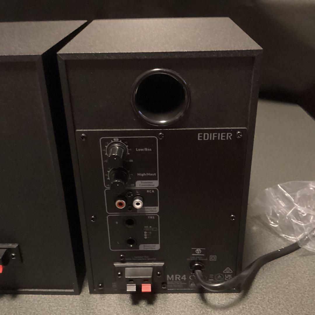Edifier MR4 スピーカー　black NOIR ブラック