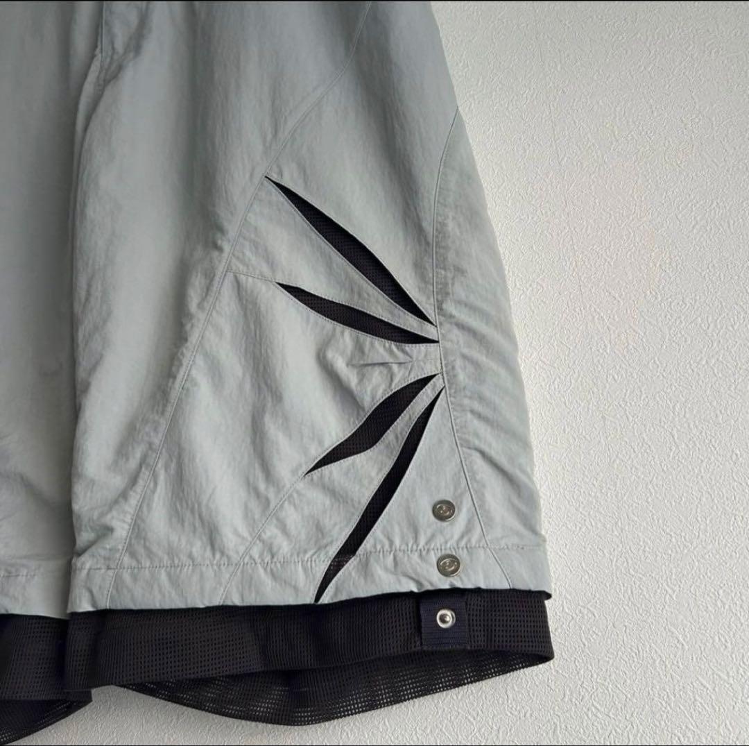 sansangear cut off mesh shorts ショーツ