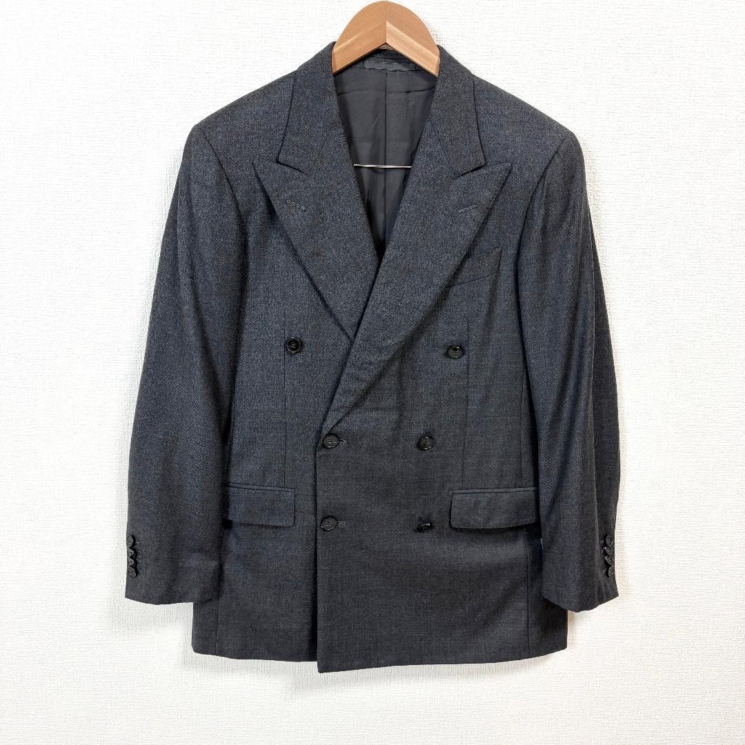 Ermenegildo Zegna HERITAGE ダブルスーツ 44Y 濃灰