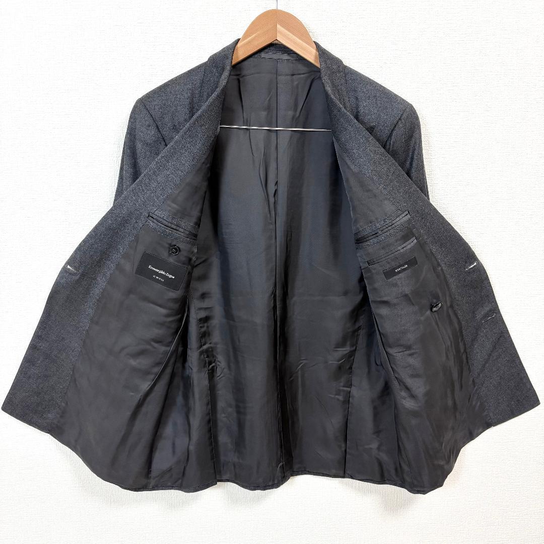 Ermenegildo Zegna HERITAGE ダブルスーツ 44Y 濃灰