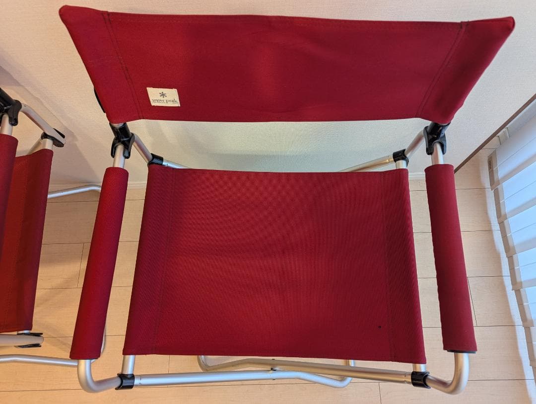 スノーピーク　FDチェアワイド RD 2脚セット