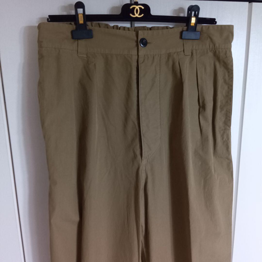 MHL　FINE　COTTON POPLIN TROUSERS　XL