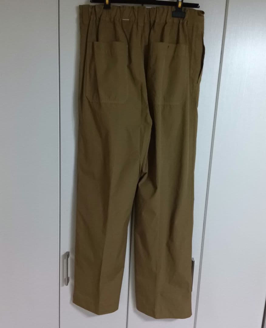 MHL　FINE　COTTON POPLIN TROUSERS　XL