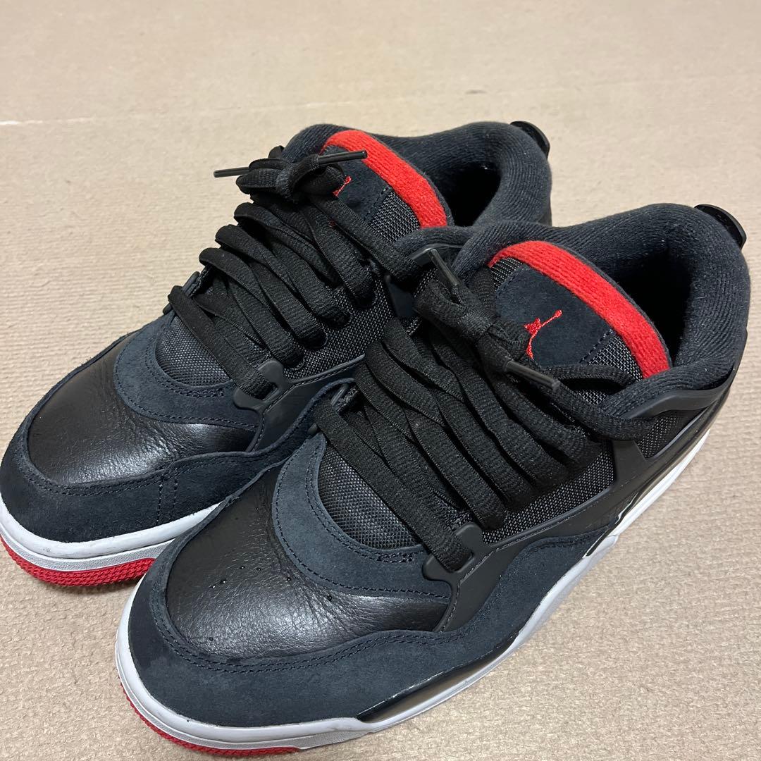 【新品同様】27,5cmエアジョーダン4 RM ブラック12/25購入スニーカー