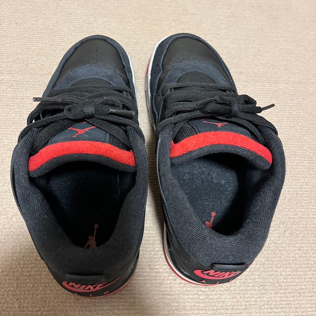 【新品同様】27,5cmエアジョーダン4 RM ブラック12/25購入スニーカー