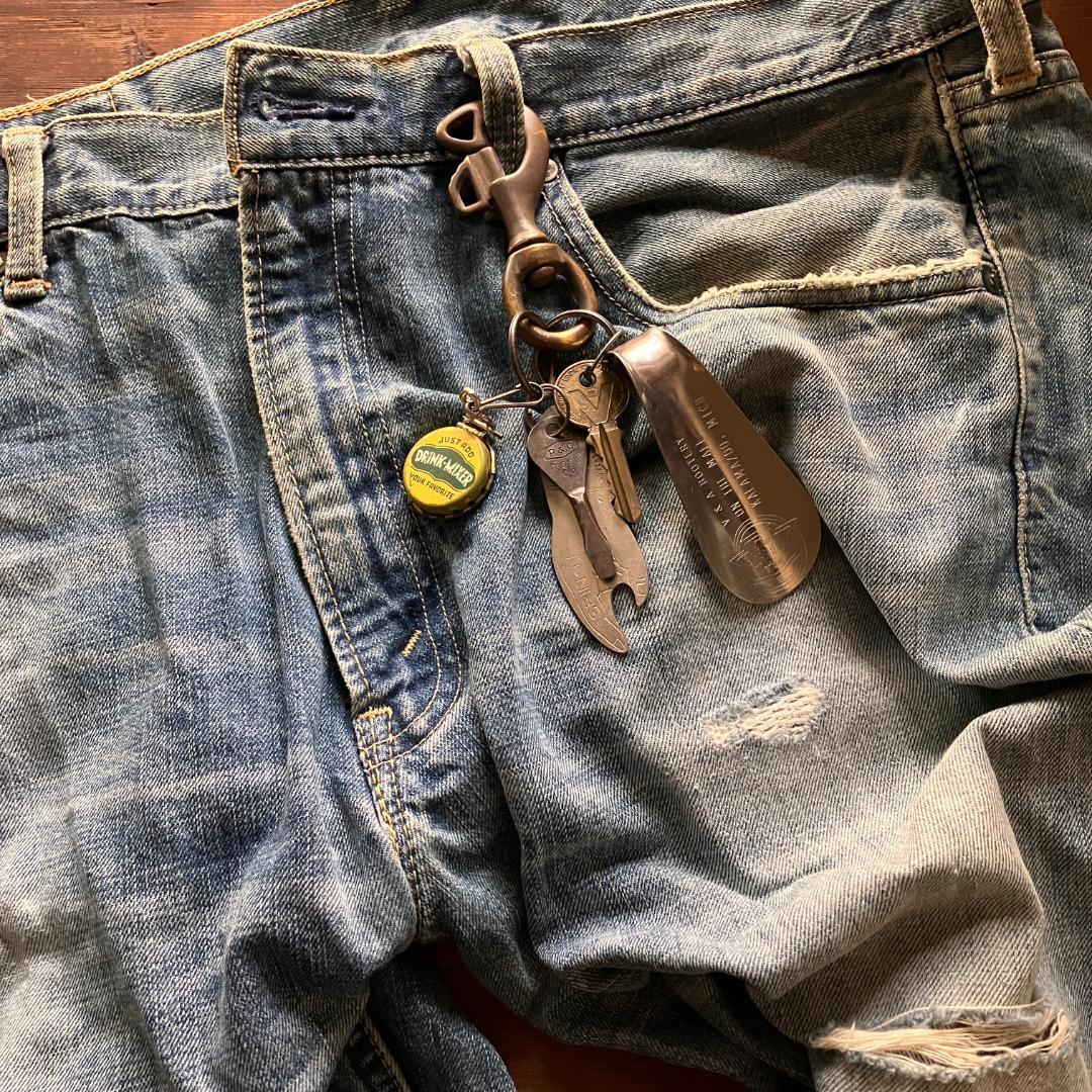 ★US Junk Keychain／Vintage