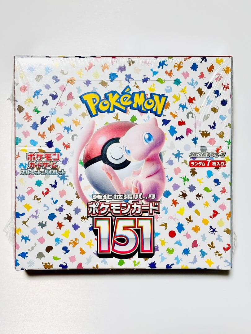 【未開封】　ポケモンカード 151 シュリンク付き　BOX